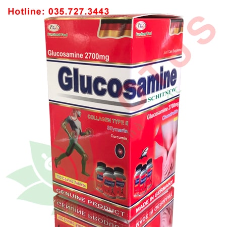 Glucosamine Schitnew 2700mg bổ sung dưỡng chất cho khớp