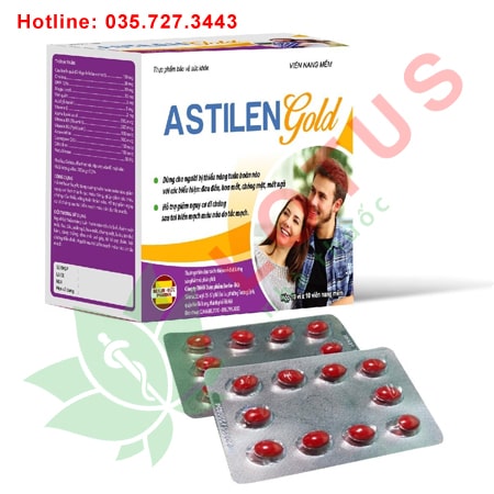 Astilen Gold hỗ trợ tăng cường tuần hoàn máu não