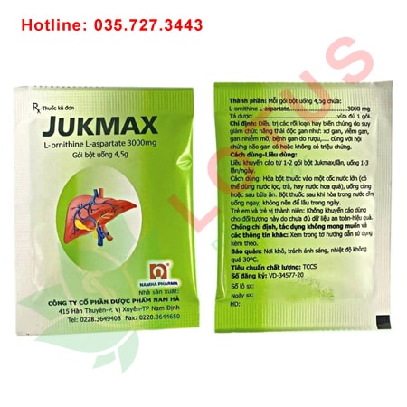 Thuốc Jukmax bảo vệ và phục hồi chức năng gan